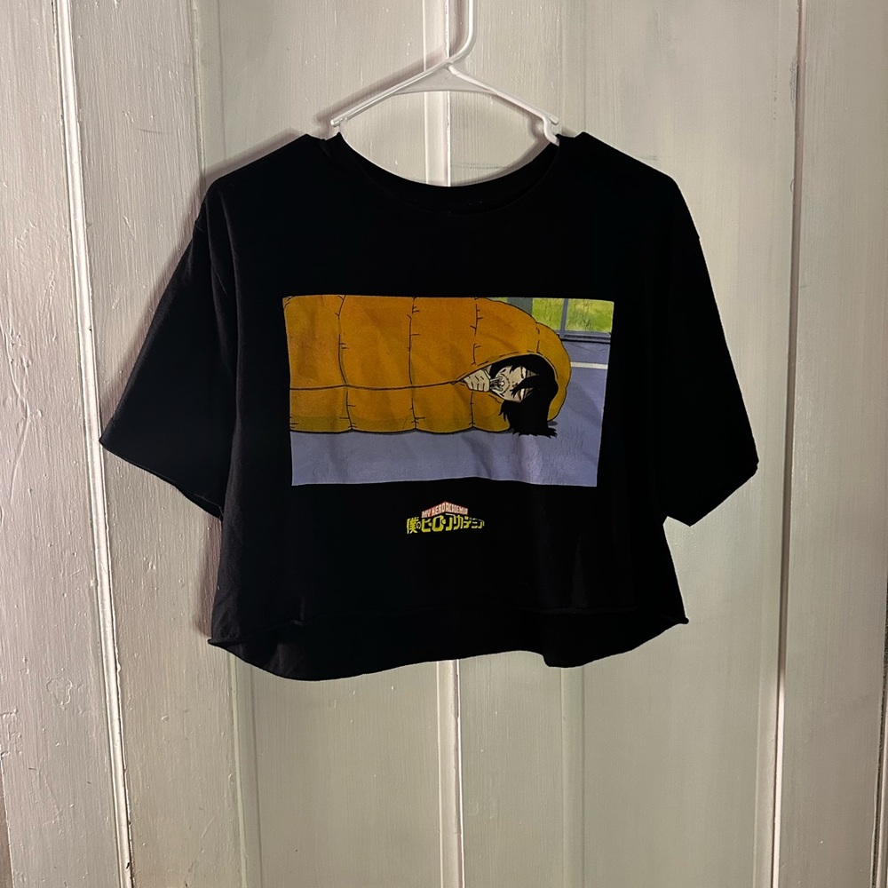 Cropped Eraser head shirt